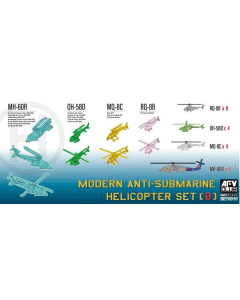 1/700 Modern Anti-Submarine Helicopter Set (B) AFV-Club 70010