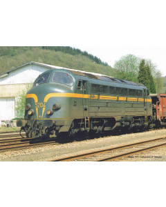 H0 SNCB Dieselloc Rh 202, digitaal sound (PLUX22) Piko 52488
