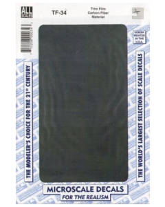 Carbon Fiber material, black - Microscale TF-34 Microscale 20634