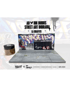 1/64 Street Art Diorama LA Graffiti American Diorama 2424