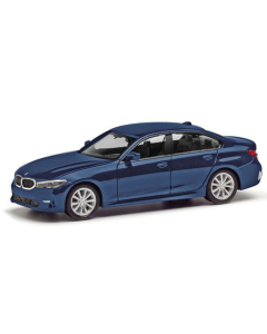 1/87 BMW 3er Limo blauw metallic Herpa 430791004