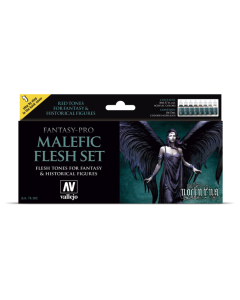 Malefic Flesh Set (Game Colors) (8) Vallejo 74102