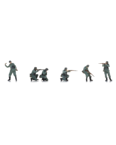 1/72 WM Infanterie onder vuur (6x) (ready made) Artitec 5720006