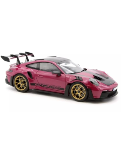 Porsche 911 GT3 RS w/Weissach Pack 2022 Ruby Star 1:18 Norev 187370