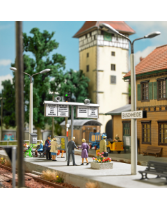 H0 Toebehoren treinstation Busch 1623