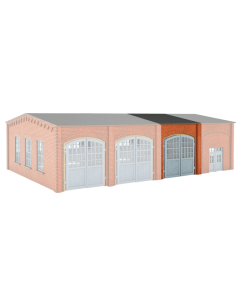 N Uitbreidings set voor vrachtwagenwerkplaats 47558- Polyplate kit Vollmer 47563