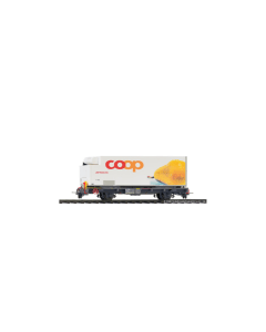 Bemo 2269125 H0m RhB Containerwagen Lb-v 7881 Coop "Birne" - Bemo 2269 125