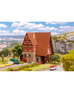N Aumühle met waterrad Faller 232134
