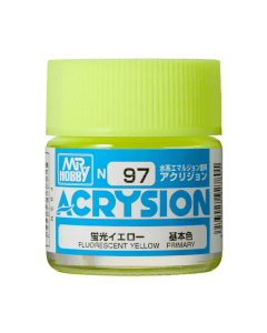 Acrysion 10ml Fluorescent Yellow N-097 Mr. Hobby N097