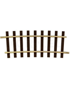 Lenz 45023 OUTLET - Sp.0 Gebogen Rail R2 7,5°, 2 stuks