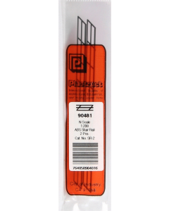 SR-2 1/200 ABS Stair Rail, 2 stuks Plastruct 90481