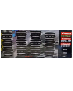 132/24 Bocht R4 15°, 12 stuks Carrera 20578