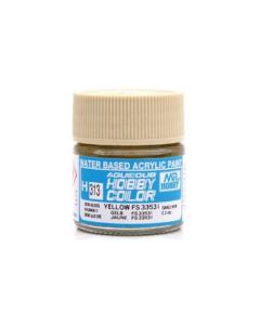 Aqueous Yellow FS33531 Semi-Gloss 10ml (A/I) Mr. Hobby H313