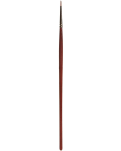 Ronde penseel met bruine punt, synthetisch, maat 0/3 Faller 172102