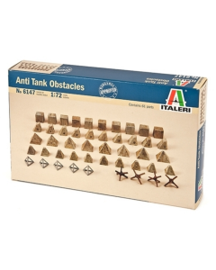 1/72 Anti-Tank Bbstacles Italeri 6147