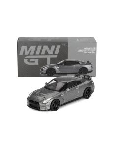1/64 Nissan GTR (R35) CRS Version '13, Grijs MiniGT 01089R