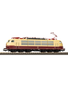 H0 Elektrische locomotief/Sound BR 103 roter Rahmen DB IV + PluX22 Dec. Piko 51693