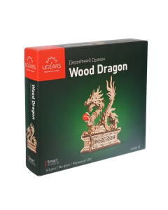 Smart Models Wood Dragon Ugears 70259