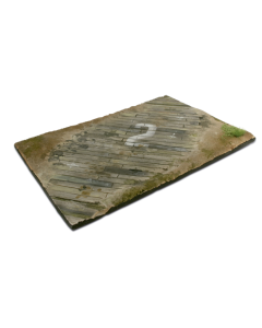 31x21 Wooden Airfield Surface Base Aerea De Madeira Vallejo SC102