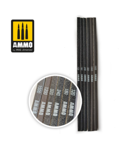 Contour sanding sticks 120/180/240/3201200/1500 gr AMMO by Mig 8568