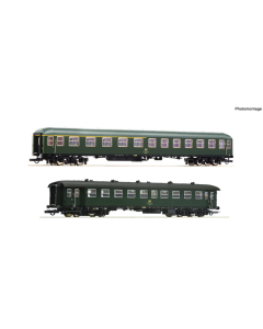 H0 DB Set 2 Passagiersrijtuigen "Freilassing", 2-delig Roco 74011