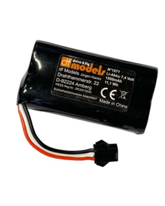 Akku 7,4 Volt - 1500mAh LiIon drive and fly models 1571