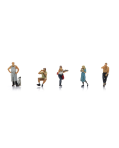 N Frituur figuren (5x) (ready made) Artitec 5160026