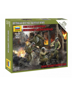 1/72 Soviet Assault Sapper Team, snap fit "Art of Tactic" Zvezda 6271