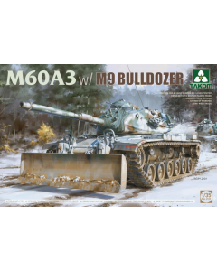 1/35 US M60A3 w/ M9 Bulldozer Takom 2137