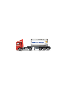 OUTLET - H0 MAN TGS SWAP 'Van den Bosch.com' blauw logo (NL) Herpa 001826