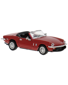 H0 Triumph Spitfire Cabrio 1974, rood Brekina 15176