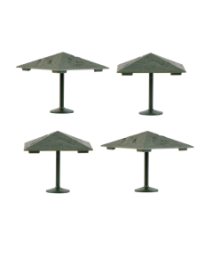 N Biertuin Parasols, 4 stuks Vollmer 47665