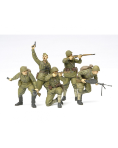 1/35 WWII Figuren Set Russische Sturmtruppen (5 stuks) Tamiya 35311