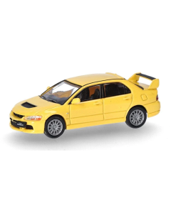 H0 Mitsubishi Lancer Evo 9, geel Micro City 87 00004