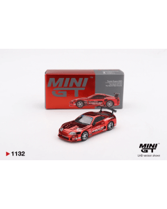 1/64 Toyota Supra (A80) Top Secret GT-300 Top Secret Red Chrome MiniGT 1132BL