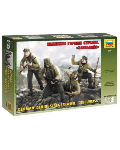 1/35 German Gebirgsjäger WWII Zvezda 3599
