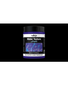 Water Pacific blauw, Water Texture 200ml - Vallejo 26203 Vallejo 26203