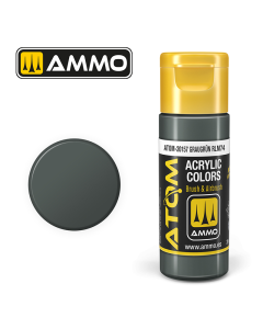 ATOM ACRYLIC COLOR GRAUGRÜN RLM74 20 ML AMMO by Mig 20157