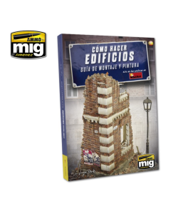 Book buildings. basic construction painting guide eng. AMMO by Mig 6135M