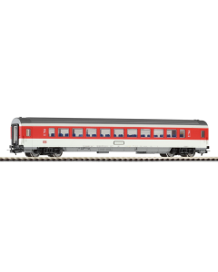 H0 DB IC Passagiersrijtuig 2e klas, rode raamband Piko 57609