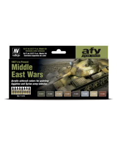 Middle East Wars (1967's to Present) Set Vallejo 71619