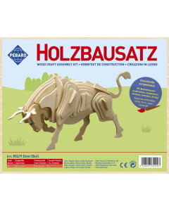 Houten Stier, 44-delig Pebaro 8529