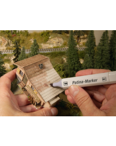 Patina Markers voor modellen, inhoud: 6 markers Noch 61158