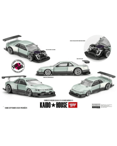 1/64 Kaido House Nissan Silvia S13-R Kaido Works V1 MiniGT GT232