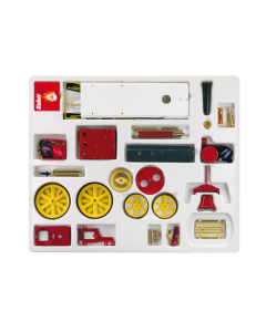 D419 Kermistractor "Showman's Engine" met LED-Verlichting (Bouwpakket) Wilesco 00419