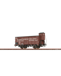 H0 DRG Gesloten Goederenwagen type G "AEG", tijdperk II Brawa 50791