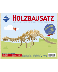 Houten Brontosaurus, 42-delig Pebaro 8568