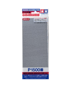 Finishing Abrasives P1500 (3 stuks) Tamiya 87059