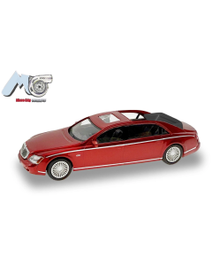 H0 Maybach 62S, rood Micro City 87 000025