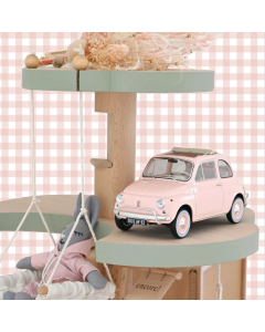 1/18 Fiat 500 L 1968 Pink Special birth pack Norev 187774